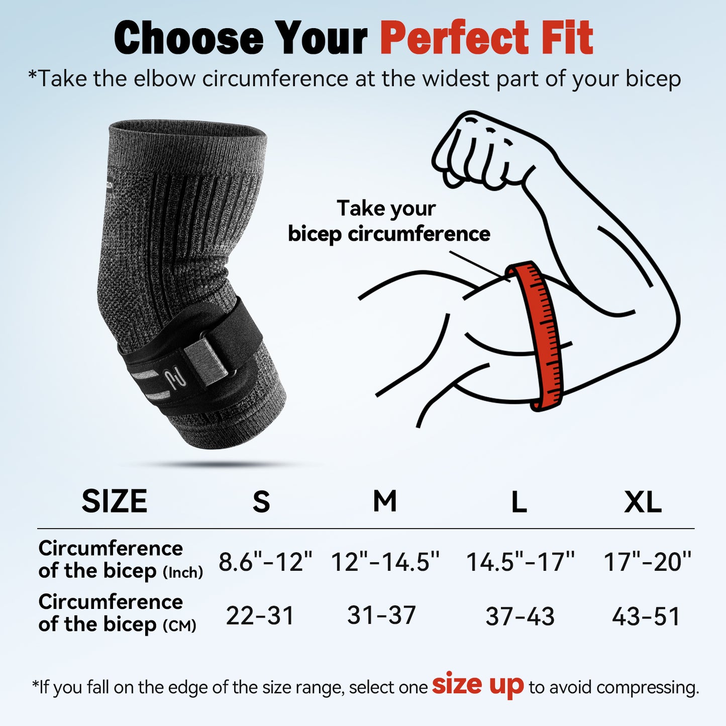 ZOELION 2X Support Tennis Elbow Brace with Targeted Gel-Pad Strap, Elbow Compression Sleeve & Counterforce Arm Band for Tendonitis, Tennis/Golfers, Weightlifting