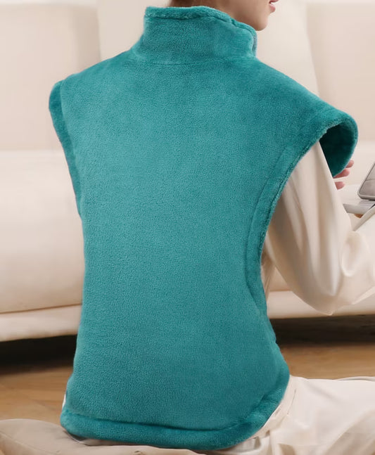 Zoelion 33"x24" Heating Pad with 4 Heat Settings & 2 Hours Auto Shut-off,Ultra Soft Heating Pad for Back Pain Relief,Green
