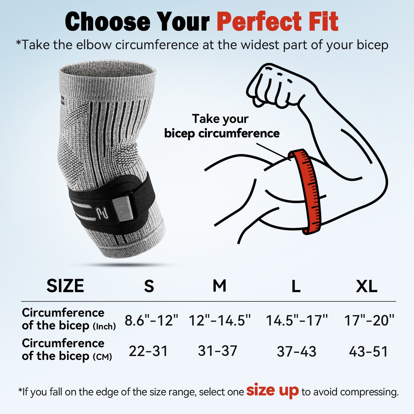 ZOELION 2X Support Tennis Elbow Brace with Targeted Gel-Pad Strap, Elbow Compression Sleeve & Counterforce Arm Band for Tendonitis, Tennis/Golfers, Weightlifting